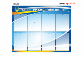 Стенд "Спектры сигналов БПЛА" №1320
