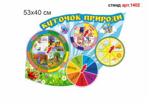 Стенд Уголок природы №1402