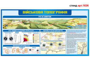 Стенди з військової топографії