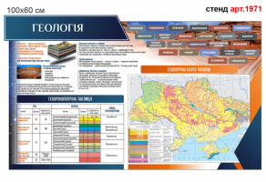 Стенд Геология №1971