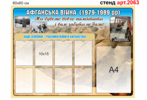 Стенд для фотографий №2063