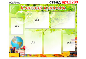 Классный уголок №2289