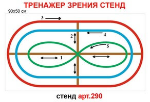 Тренажер зрения №290