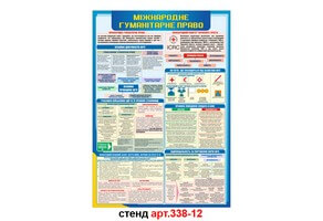 Стенд Международное гуманитарное право №338-12