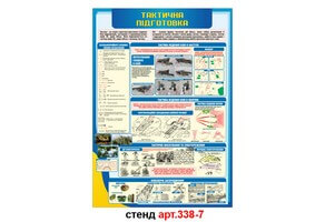 Стенд Тактическая подготовка №338-7