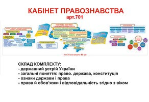 Стенд в кабинет правоведения №701