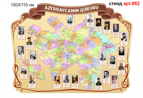 "Видатні особистості Азербайджану" стенд №952